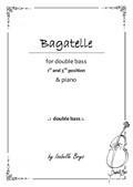 Bagatelle for Double Bass and Piano - 1st & 3rd position
